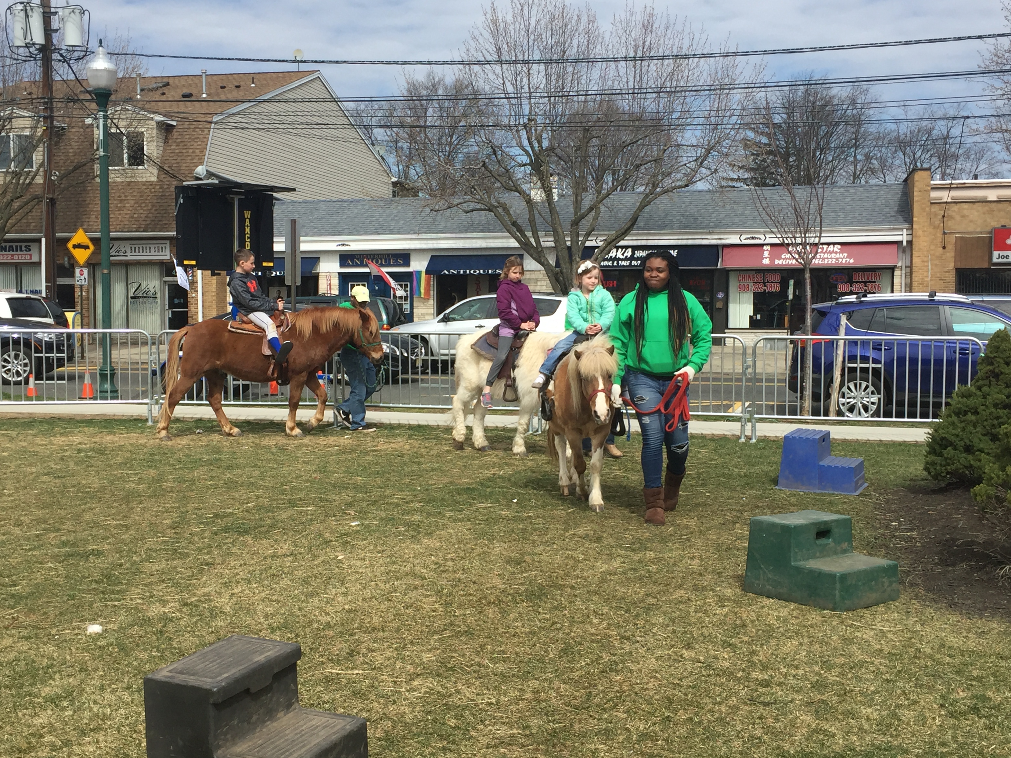 Bubba and Friends giving pony rides